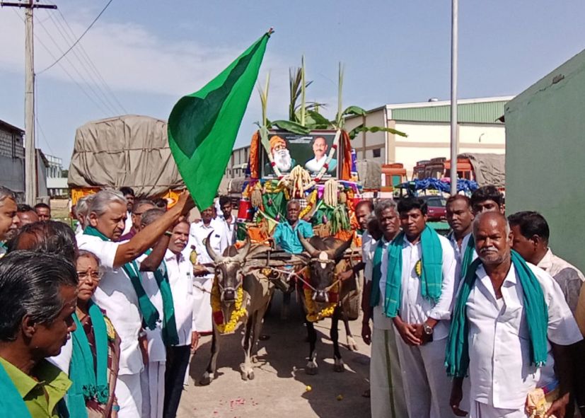 திருத்துறைப்பூண்டியில் நெல் திருவிழா..!! நம்மாழ்வார் மற்றும் நெல் ஜெயராமன் புகைப்படங்கள்!!