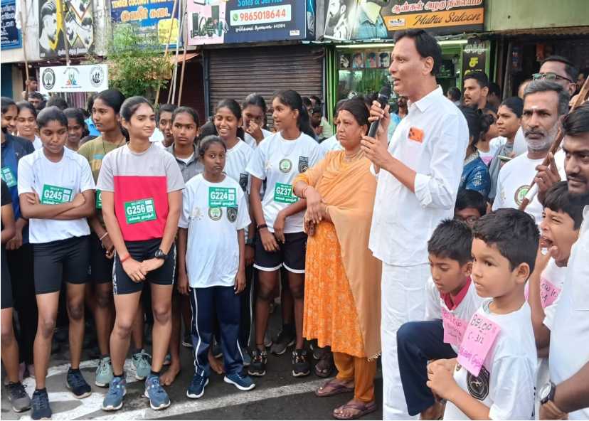 ஆனைமலையில் சுற்றுச்சூழல் விழிப்புணர்வு மாரத்தான் 2026