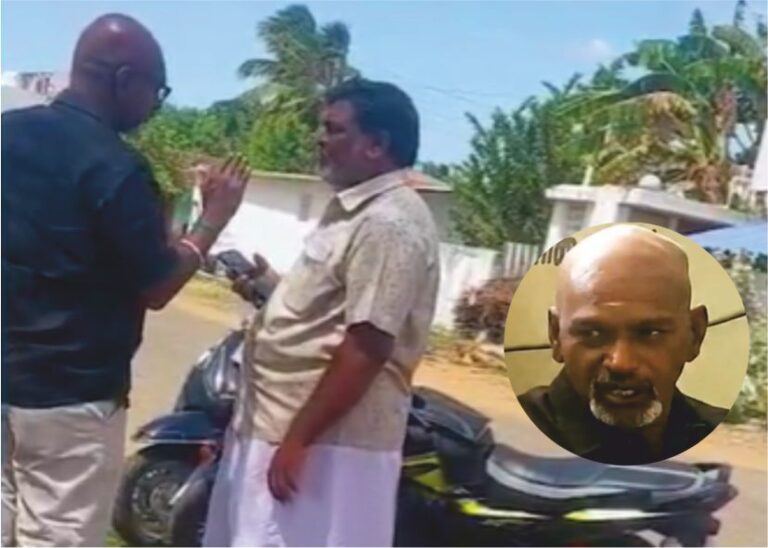 இஸ்திரி கடைக்காரரிடம் லஞ்சம் வாங்கிய அதிகாரியின் வீடியோ வைரல்!!