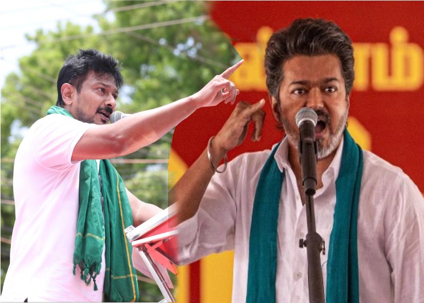 உதயநிதி ஸ்டாலின் ஊரான் வீட்டு நெய்ல விஜய் வீட்டுக்கு ஸ்வீட் செய்யுறாரு..!!