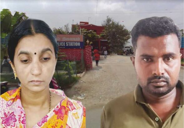 கள்ளக்காதலை கண்டித்ததால் கணவனை கள்ளக்காதலனுடன் சேர்ந்து போட்டு தள்ளிய மனைவி!!