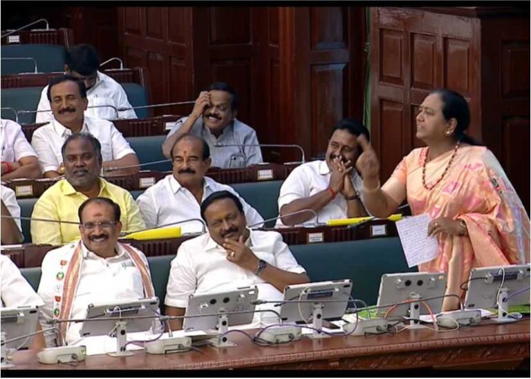 கேப்டன்பாணியில் ஆதவ் அர்ஜுனாவை சட்டமன்றத்தில் தெறிக்கவிட்ட பிரேமலதா..!