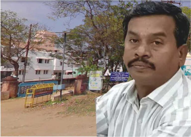 சவடு மண் எடுக்க அனுமதிக்குரூ. 50 ஆயிரம் லஞ்சம்!! வருவாய் கோட்டாட்சியர் கைது!!