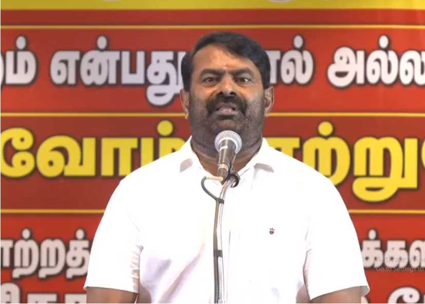 சீமான் கேள்வி நடிக்கும் போது வராத ஜோசப் , அரசியலுக்கு வந்ததும் ஏன் வந்தது..!