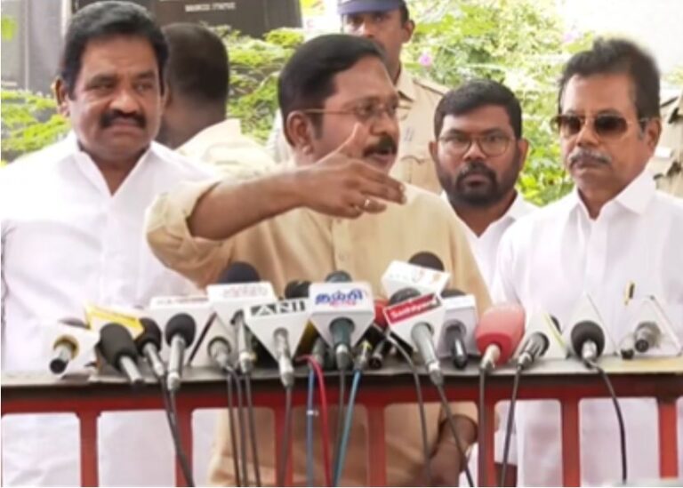 செங்கோட்டையன் பேசியதின் எதிரொலி ஆளுநரிடம் புகார்களை அடுக்கிய டிடிவி தினகரன்!!