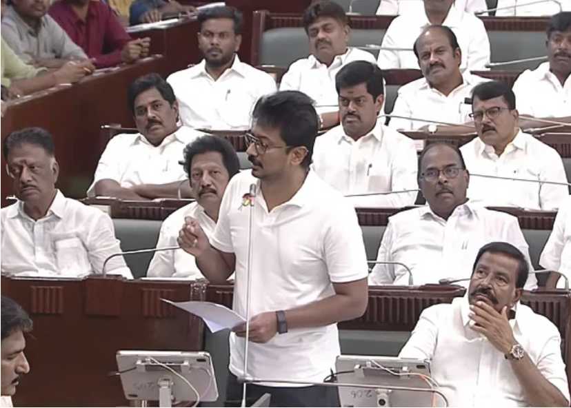 தமிழக சட்டப்பேரவையில் இளைய கலைஞர் உதயநிதியின் அனல் பேச்சு!!
