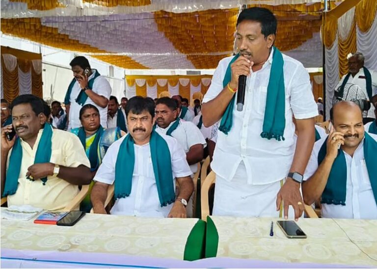 நாமக்கல் ஜேடர்பாளையம் ராஜவாய்க்காலில் தண்ணீர் திறக்க வலியுறுத்தி உண்ணாவிரதம்!!