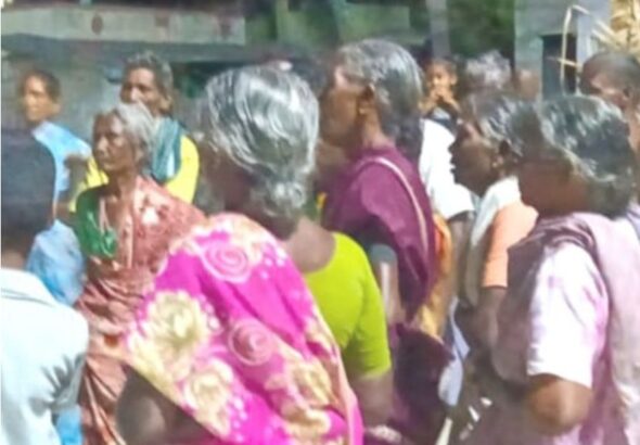 தண்ணீரில் ஜாதி தோடும் புதுப்பட்டி கிராமம்!! நாமக்கல் மாவட்டத்தில் தொடரும் அவலங்கள்!!