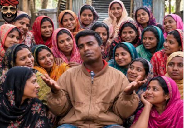 A beggar lives in a single room with 21 wives!! The wives take turns begging alongside their husband!!