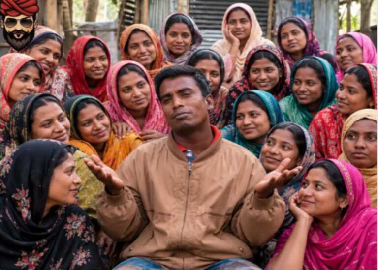 A beggar lives in a single room with 21 wives!! The wives take turns begging alongside their husband!!