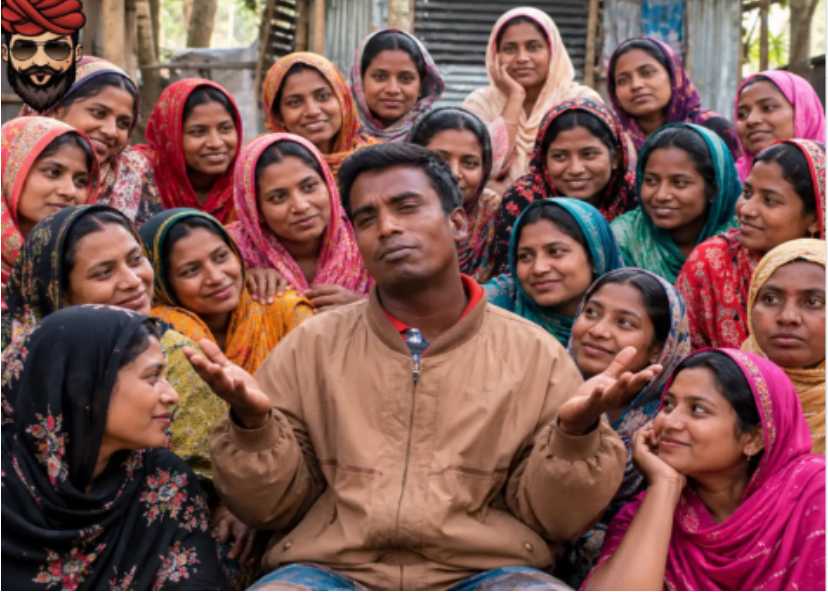 A beggar lives in a single room with 21 wives!! The wives take turns begging alongside their husband!!
