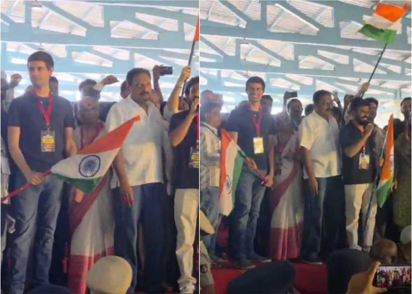 CJP Co-coordinator Saurav Das calls for a protest, speaking in Tamil!!