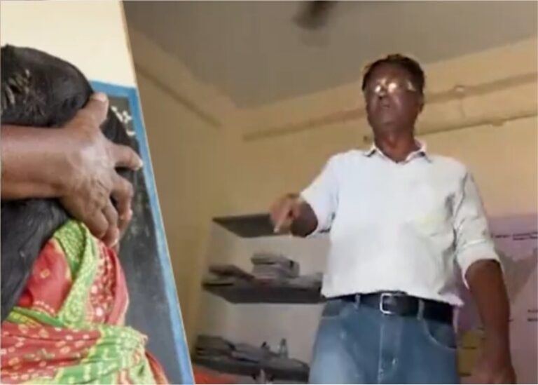 இளைஞரை எலும்பை உடைச்சிருவேன் என கால்நடை மருத்துவ மிரட்டும் வீடியோ வைரல்!!