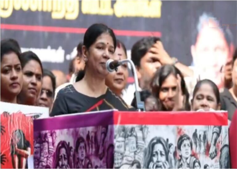 கனிமொழி ஓட்டுப்போடச் சொன்ன குழந்தைகளுக்கு பாதுகாப்பு வழங்க முடியாத துப்பற்ற ஆட்சி!!