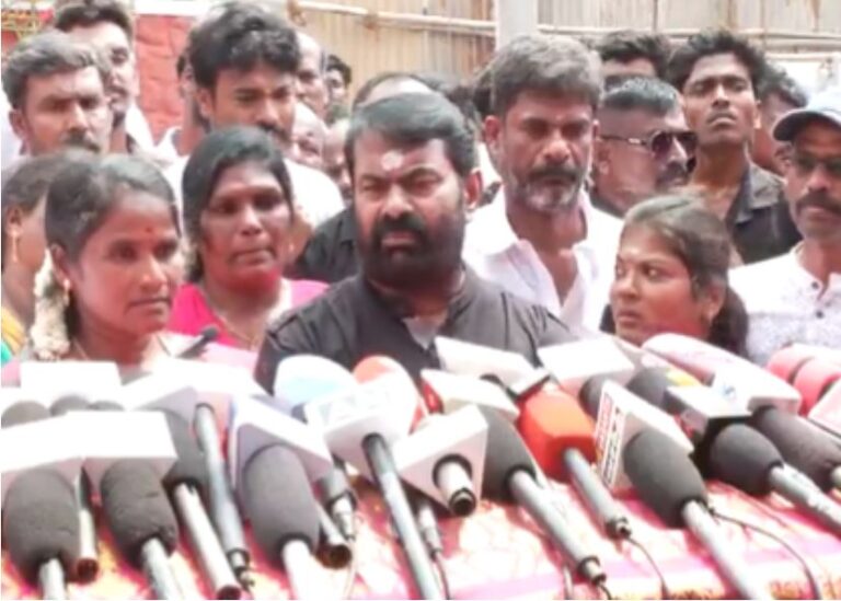 சிவகங்கையில் சீமான் ஆவேசம் மாதம் ரூ.2,500..அண்ணன் சீர் இது எல்லாம் லஞ்சமா இல்லையா